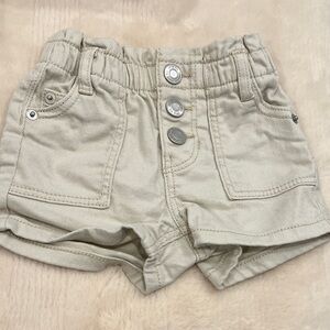 Stylish Cream Kids Shorts
